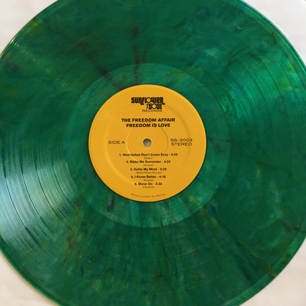 The Freedom Affair : Freedom Is Love (LP, Album, Ltd, Ran)