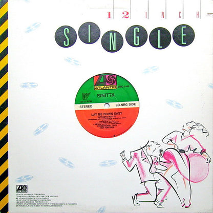 Sinitta : Love On A Mountain Top / Lay Me Down Easy (12", Promo)