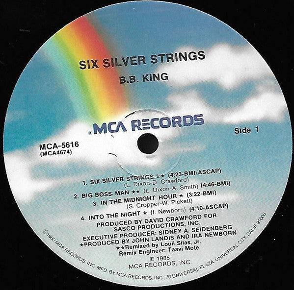 B.B. King : Six Silver Strings (LP, Album)
