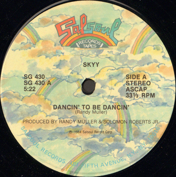 Skyy : Dancin' To Be Dancin' (12", Single)