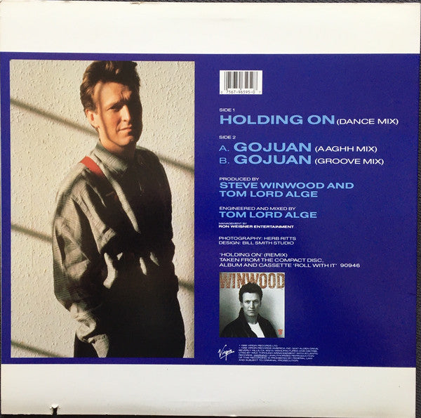 Steve Winwood : Holding On (12")