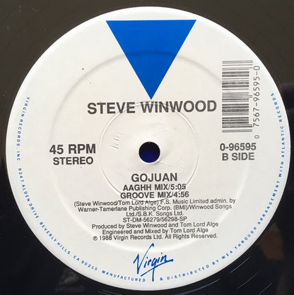 Steve Winwood : Holding On (12")