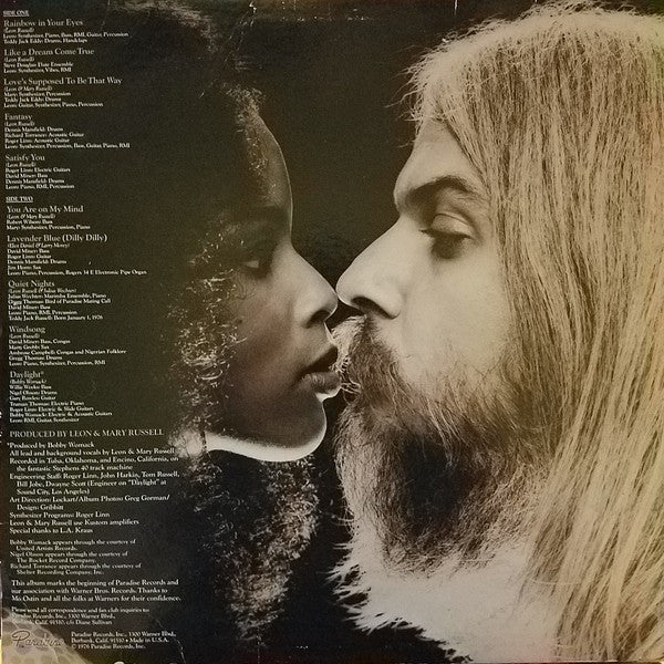 Leon & Mary Russell : Wedding Album (LP, Album, Los)