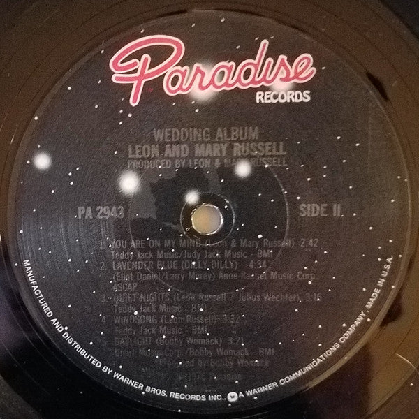 Leon & Mary Russell : Wedding Album (LP, Album, Los)