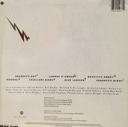 Laurie Anderson : Mister Heartbreak (LP, Album)