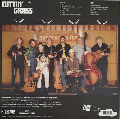 Sturgill Simpson : Cuttin' Grass - Vol. 2 (The Cowboy Arms Sessions) (LP, Album)