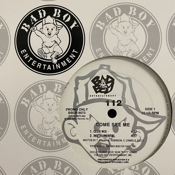 112 : Come See Me (12", Promo)