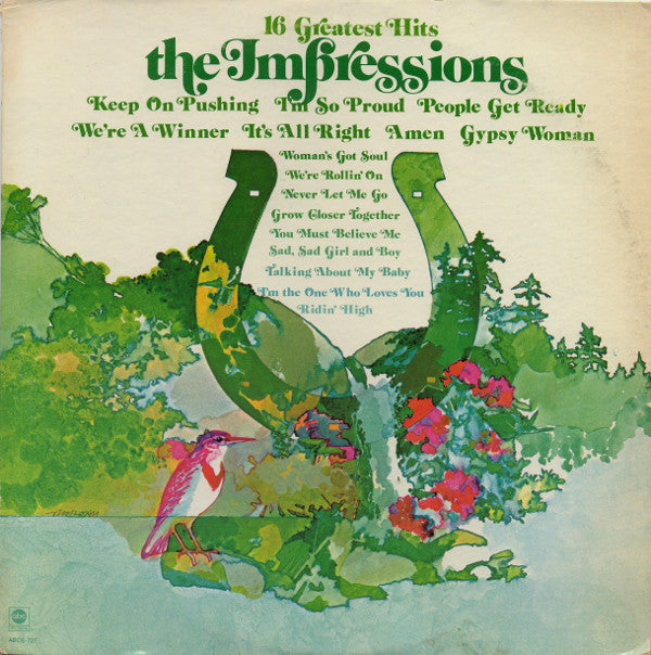 The Impressions : 16 Greatest Hits (LP, Comp)