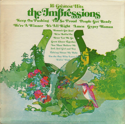 The Impressions : 16 Greatest Hits (LP, Comp)