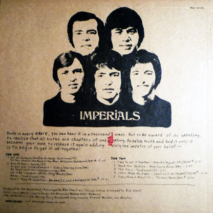 Imperials : Time To Get It Together (LP, Album)