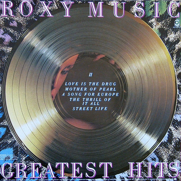 Roxy Music : Greatest Hits (LP, Comp, RE)