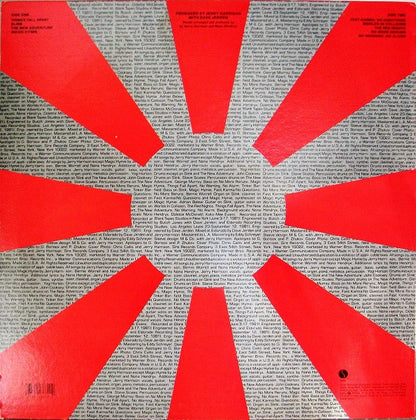 Jerry Harrison : The Red And The Black (LP, Album, Win)