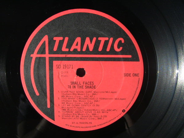 Small Faces : 78 In The Shade (LP, Album, Pre)