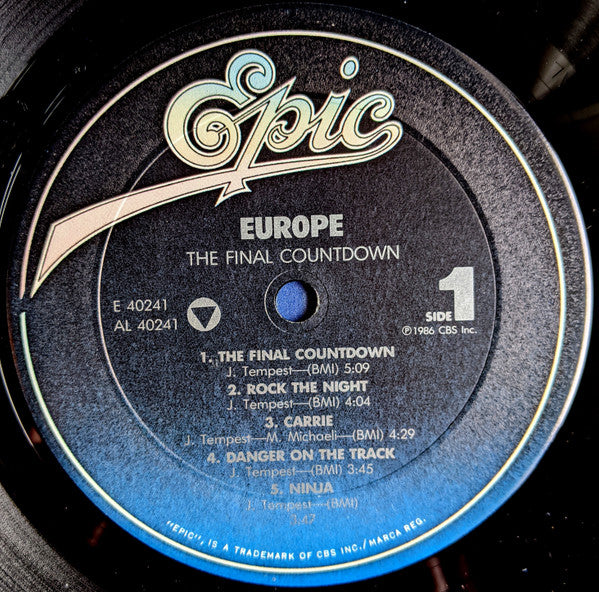 Europe (2) : The Final Countdown (LP, Album)