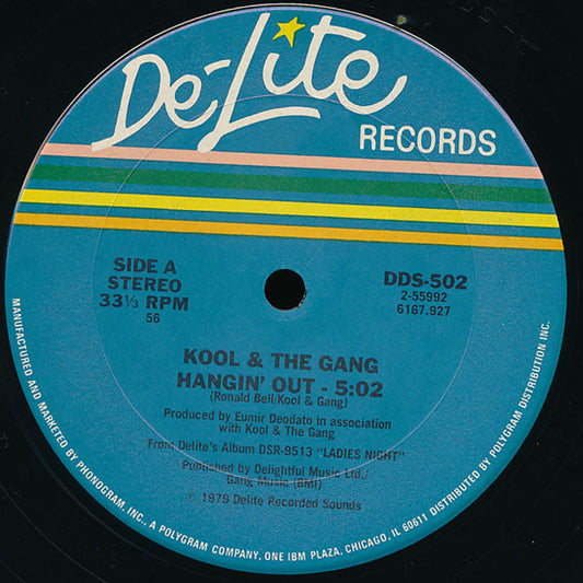 Kool & The Gang : Hangin' Out / Ladies Night (12")