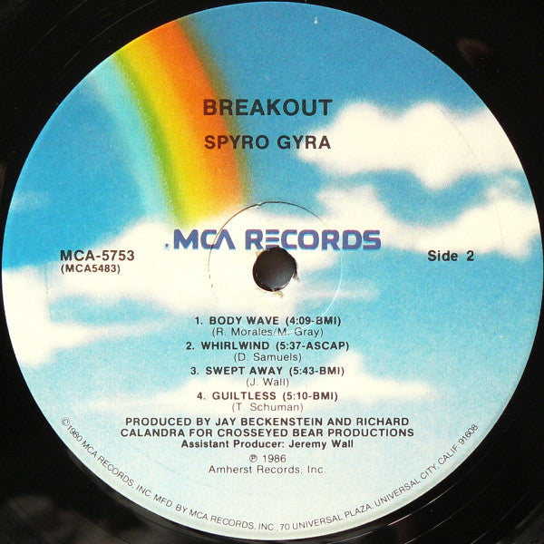 Spyro Gyra : Breakout (LP, Album)