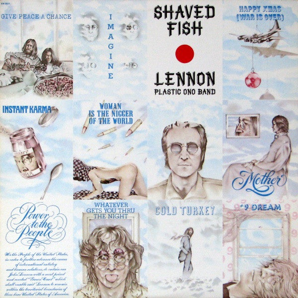 John Lennon / The Plastic Ono Band : Shaved Fish (LP, Comp, RE, Pur)