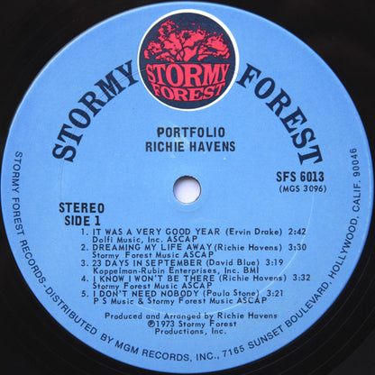 Richie Havens : Portfolio (LP, Album, Pit)