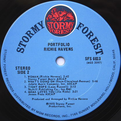 Richie Havens : Portfolio (LP, Album, Pit)