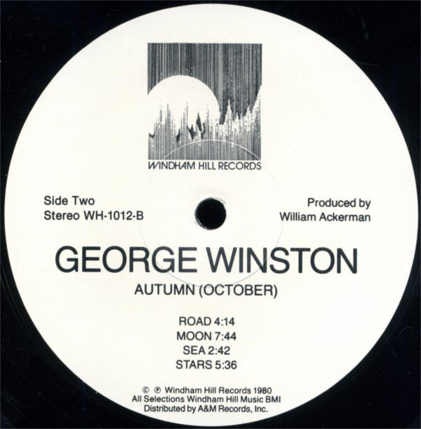 George Winston : Autumn (LP, Album, RE, RTI)