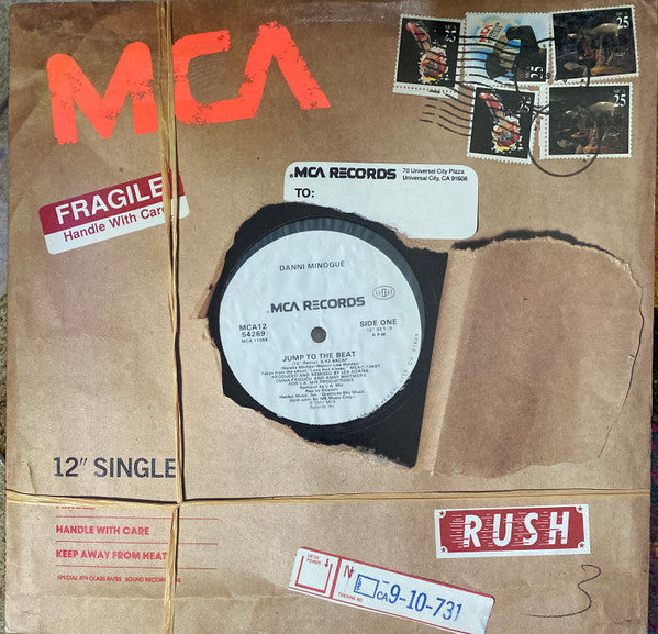 Dannii Minogue : Jump To The Beat (12", Single, Promo)