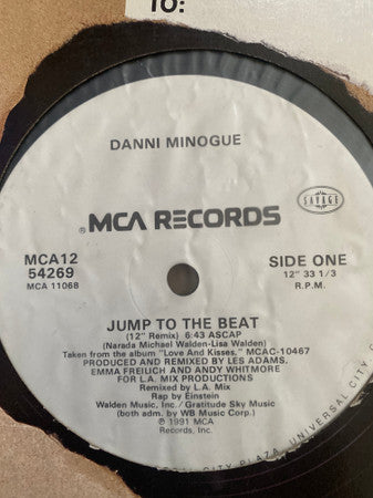 Dannii Minogue : Jump To The Beat (12", Single, Promo)