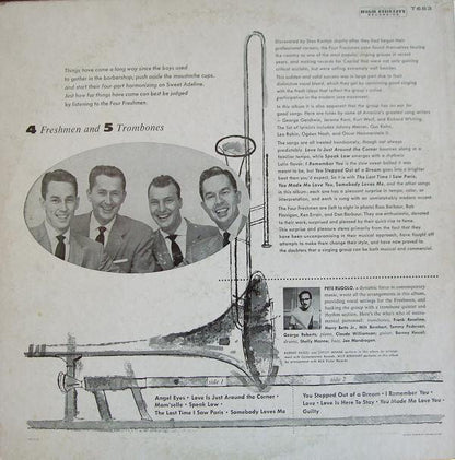The Four Freshmen : Four Freshmen And 5 Trombones (LP, Album, Mono)