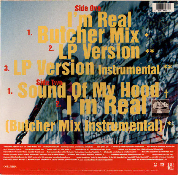 Kris Kross : I'm Real (12", Single)