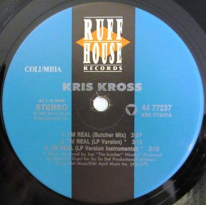 Kris Kross : I'm Real (12", Single)
