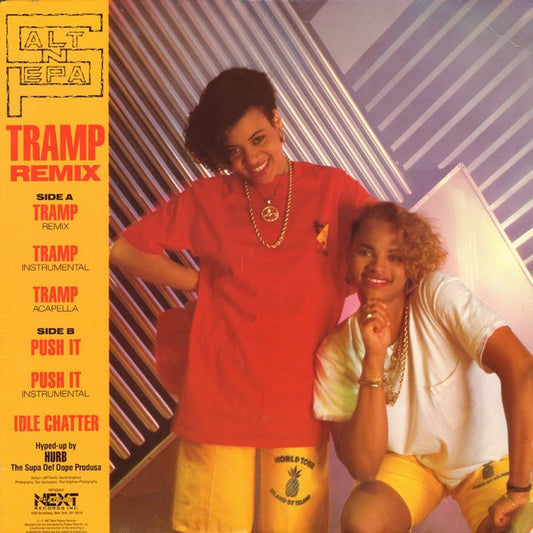 Salt 'N' Pepa : Tramp (Remix) (12", Single)