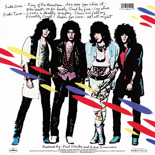 Kiss : Asylum (LP, Album, 53 )