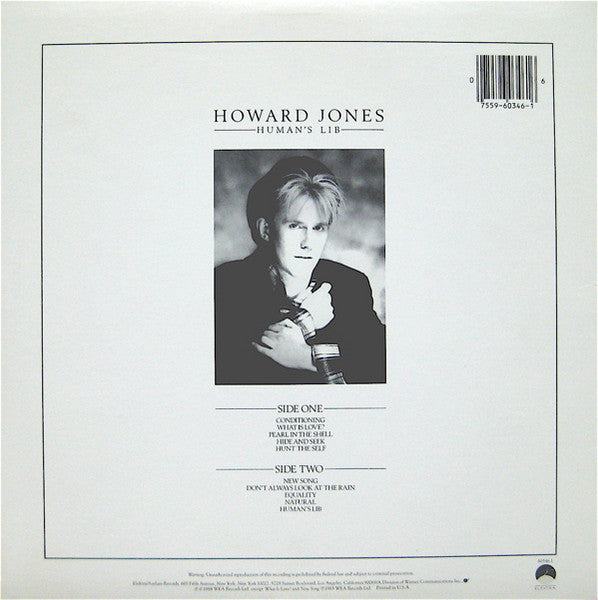 Howard Jones : Human's Lib (LP, Album, Spe)
