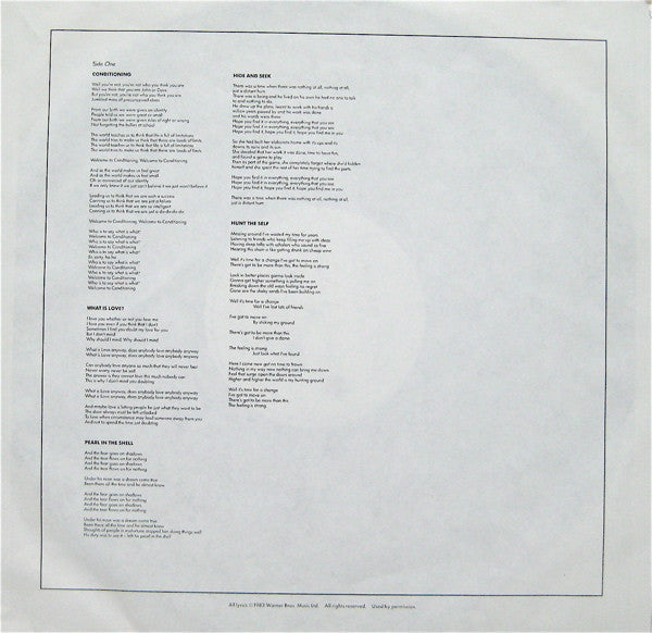 Howard Jones : Human's Lib (LP, Album, Spe)