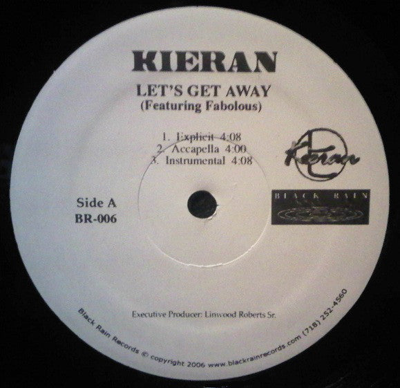 Kieran : Let's Get Away / R U Awake (12")