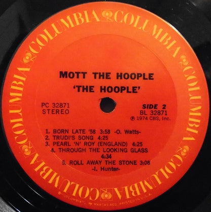 Mott The Hoople : The Hoople (LP, Album, TX )