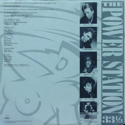 The Power Station : The Power Station 33 ⅓ (LP, Album, Club)