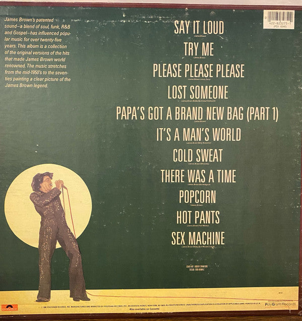 James Brown : The Best Of James Brown (LP, Comp, 72 )