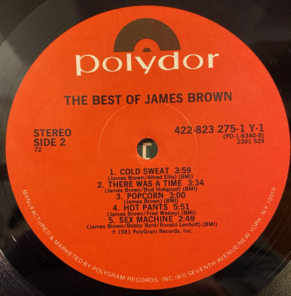 James Brown : The Best Of James Brown (LP, Comp, 72 )