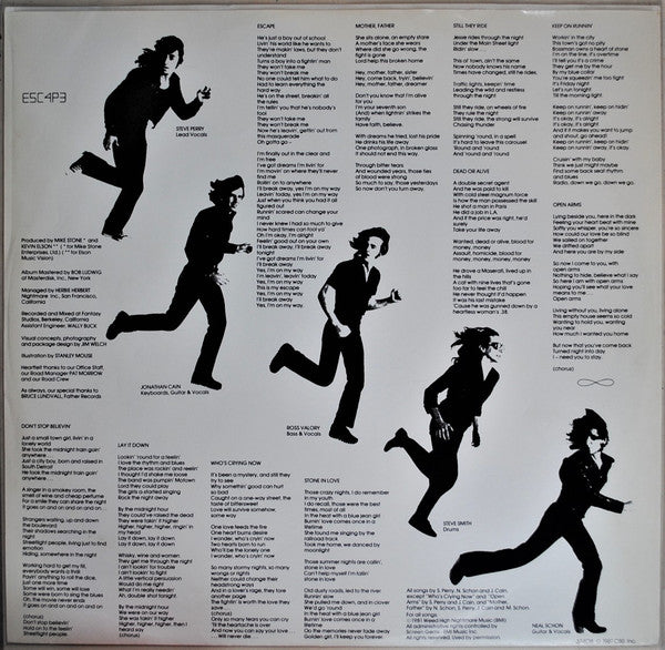 Journey : Escape (LP, Album, Ter)