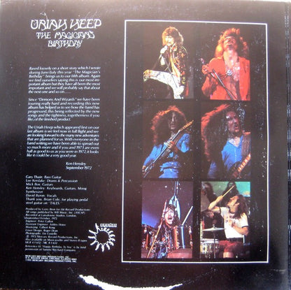 Uriah Heep : The Magician's Birthday (LP, Album, San)