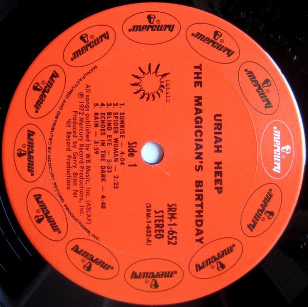 Uriah Heep : The Magician's Birthday (LP, Album, San)