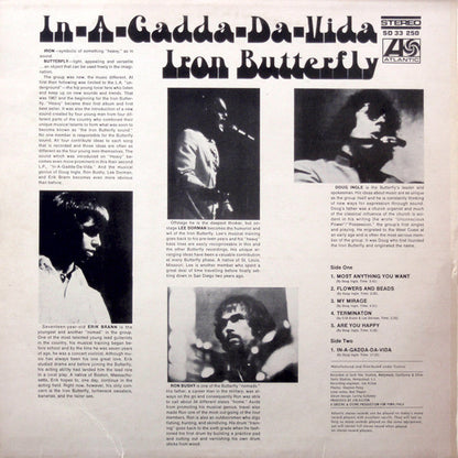 Iron Butterfly : In-A-Gadda-Da-Vida (LP, Album, RE)