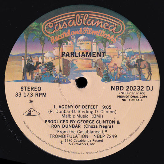 Parliament : Agony Of Defeet (12", S/Sided, Promo)