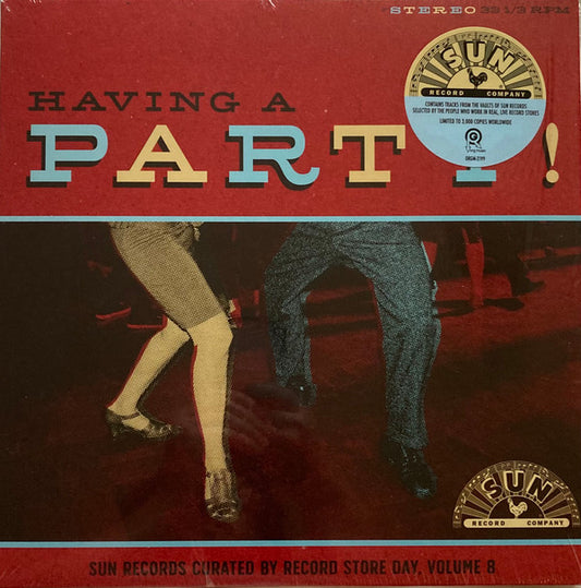 Various : Having A Party! Sun Records Curated By Record Store Day Volume 8 (LP, RSD, Comp, Ltd)