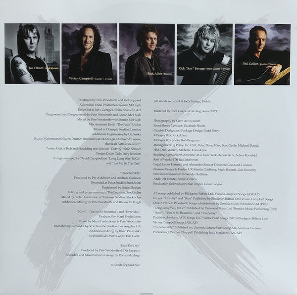 Def Leppard : X (LP, Album, RE)
