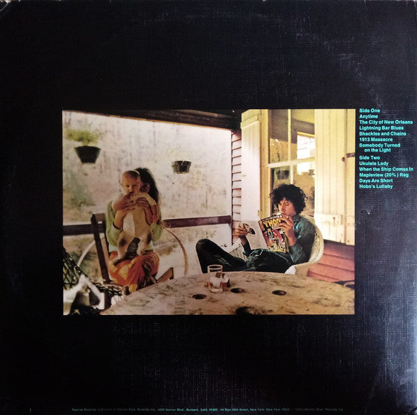 Arlo Guthrie : Hobo's Lullabye (LP, Album, Pit)