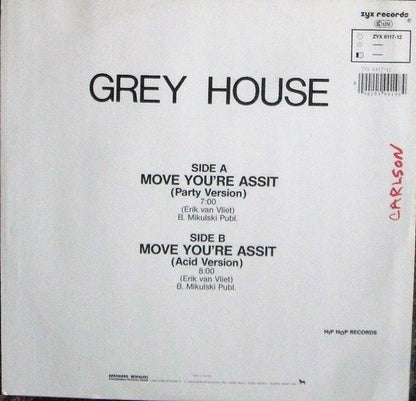 Greyhouse : Move You're Assit (12")