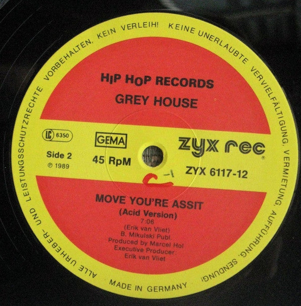 Greyhouse : Move You're Assit (12")
