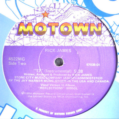 Rick James : 17 (12", Single)