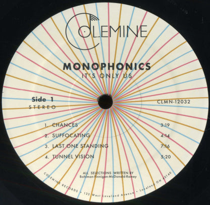 Monophonics : It's Only Us (LP, Album, RE)
